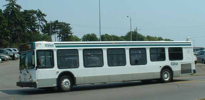 Durham Region Transit New Flyer D40LF 8412